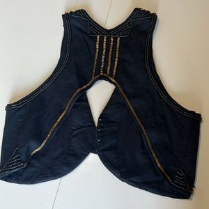 Anthropologie beaded vest